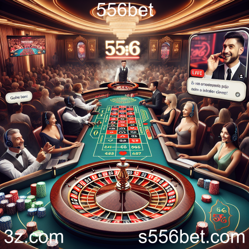 Experimente a Emoção do Cassino ao Vivo no 556bet